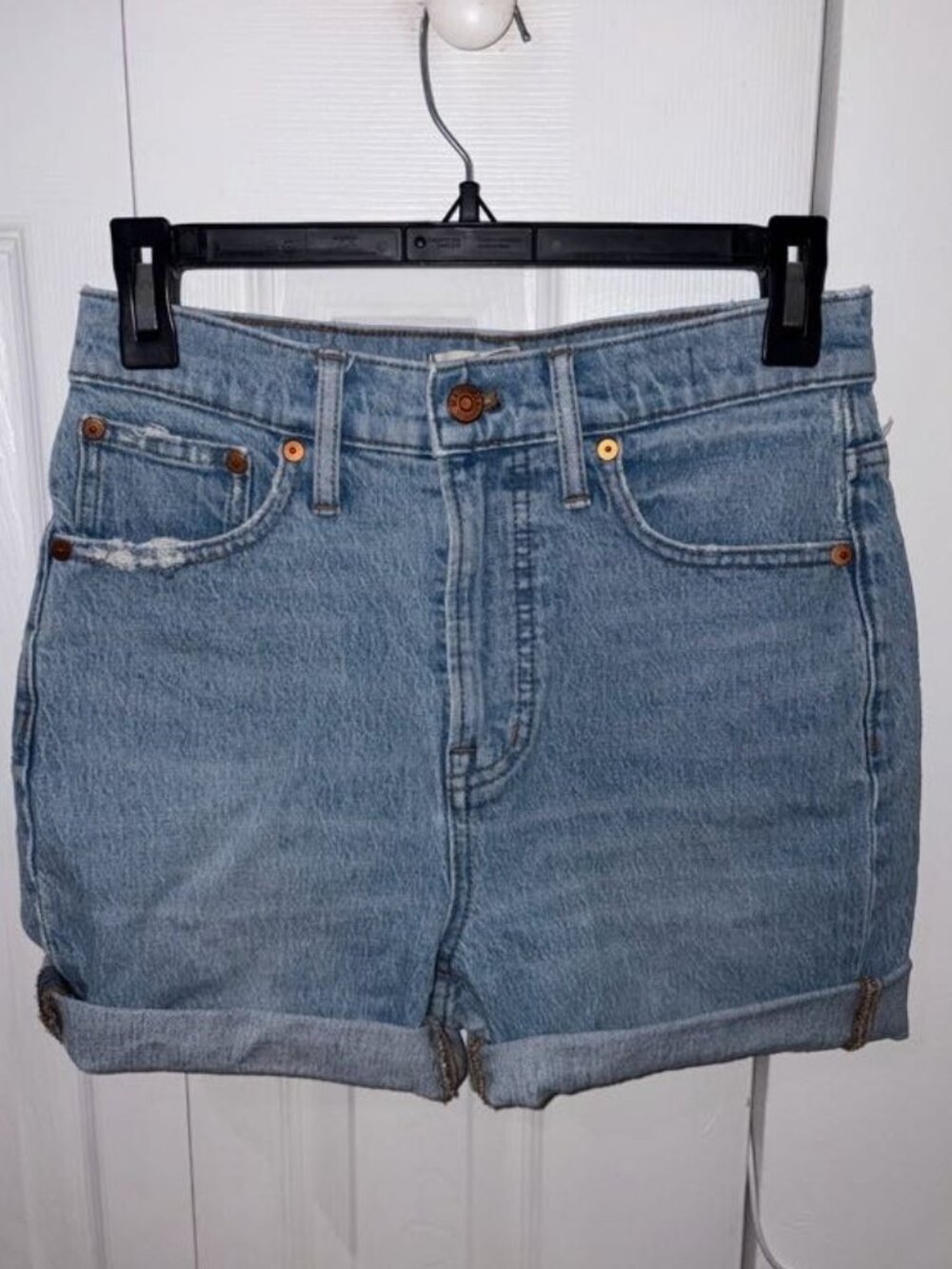 Madewell The Perfect Vintage Jean Light Wash Shorts Size 26